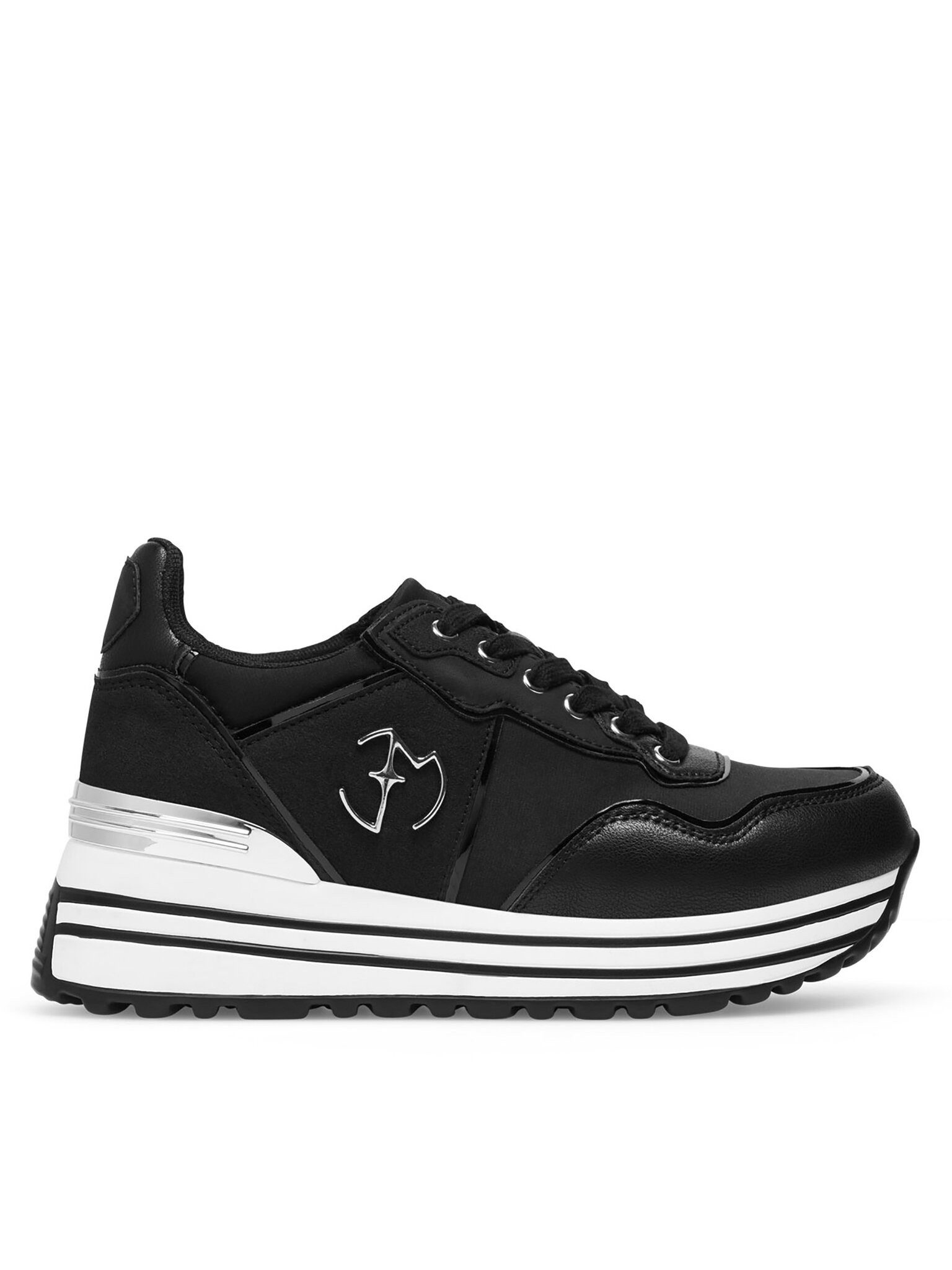 Eva Minge Sneakers Damen WYL3795-3 Schwarz Sneaker
