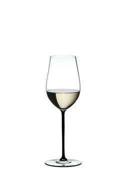 RIEDEL THE WINE GLASS COMPANY Champagnerglas Riedel Fatto a Mano Riesling/Zinfandel Schwarz, Glas