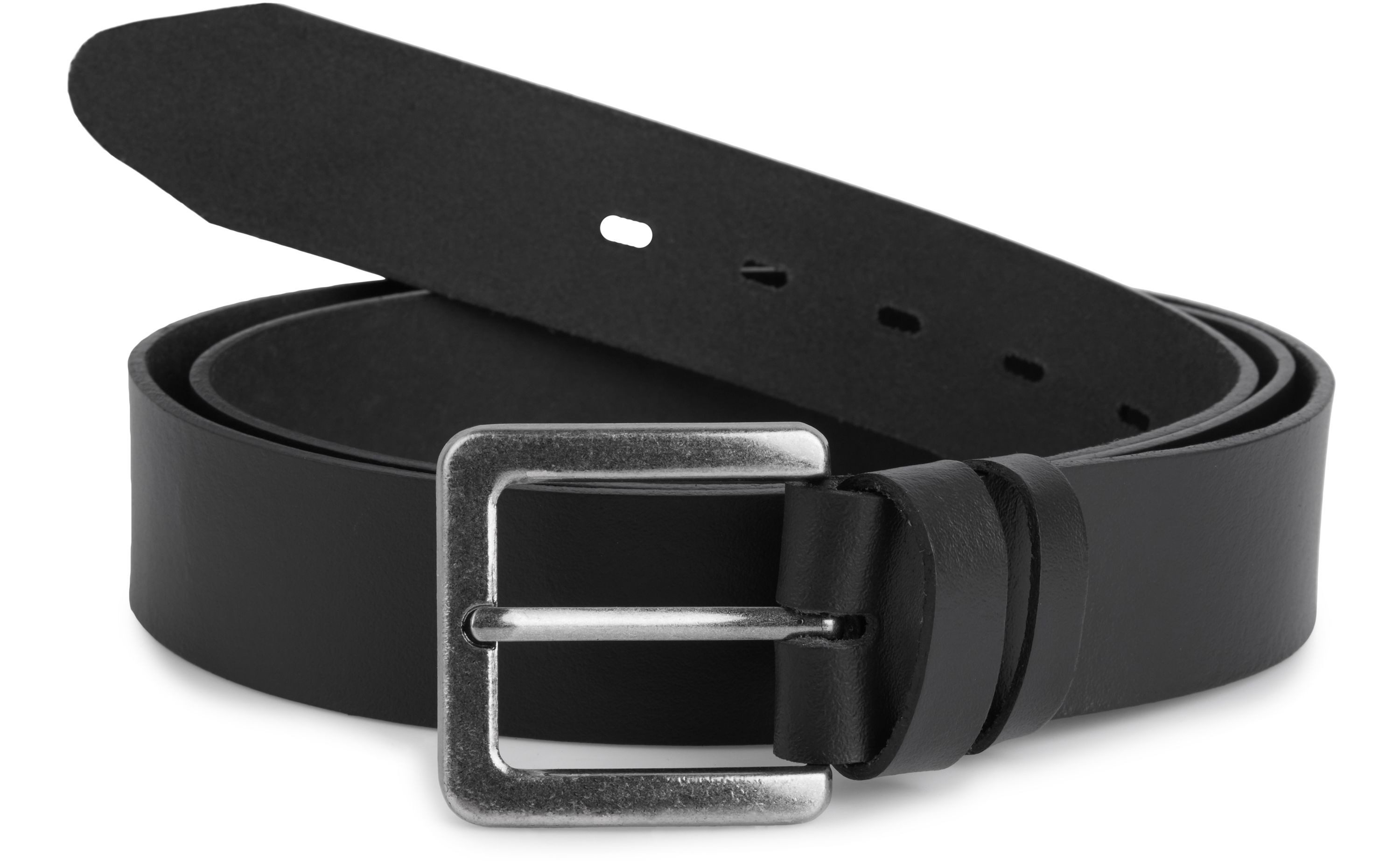Ladeheid Ledergürtel Herren Gürtel Ledergürtel Überlänge bis 180 cm L11 (1-St)
