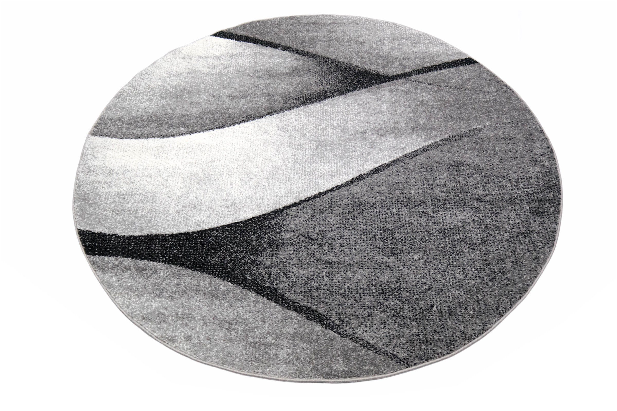 Carpetia Teppich Teppich Wohnzimmer modern in grau anthrazit - pflegeleicht, rechteckig, Höhe: 8 mm