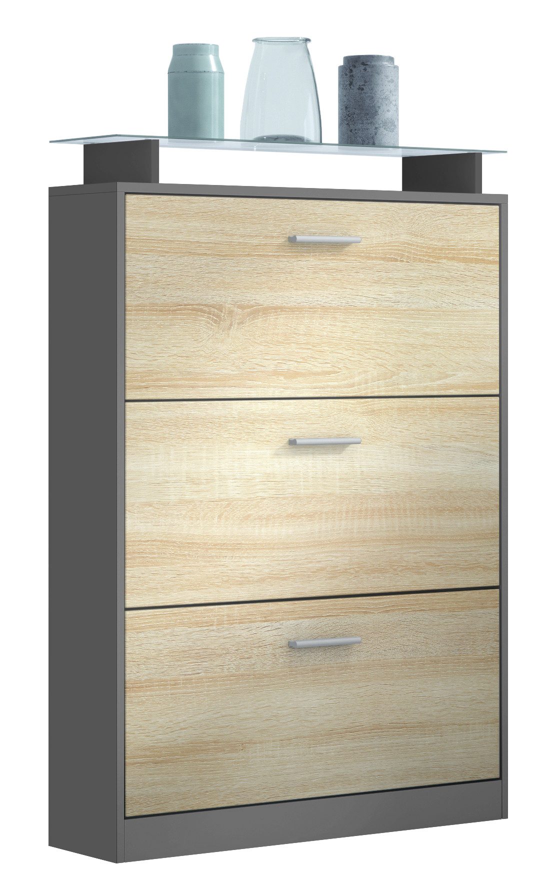 Vladon Schuhschrank Lavia (Schuhkipper, für 24 günstig online kaufen