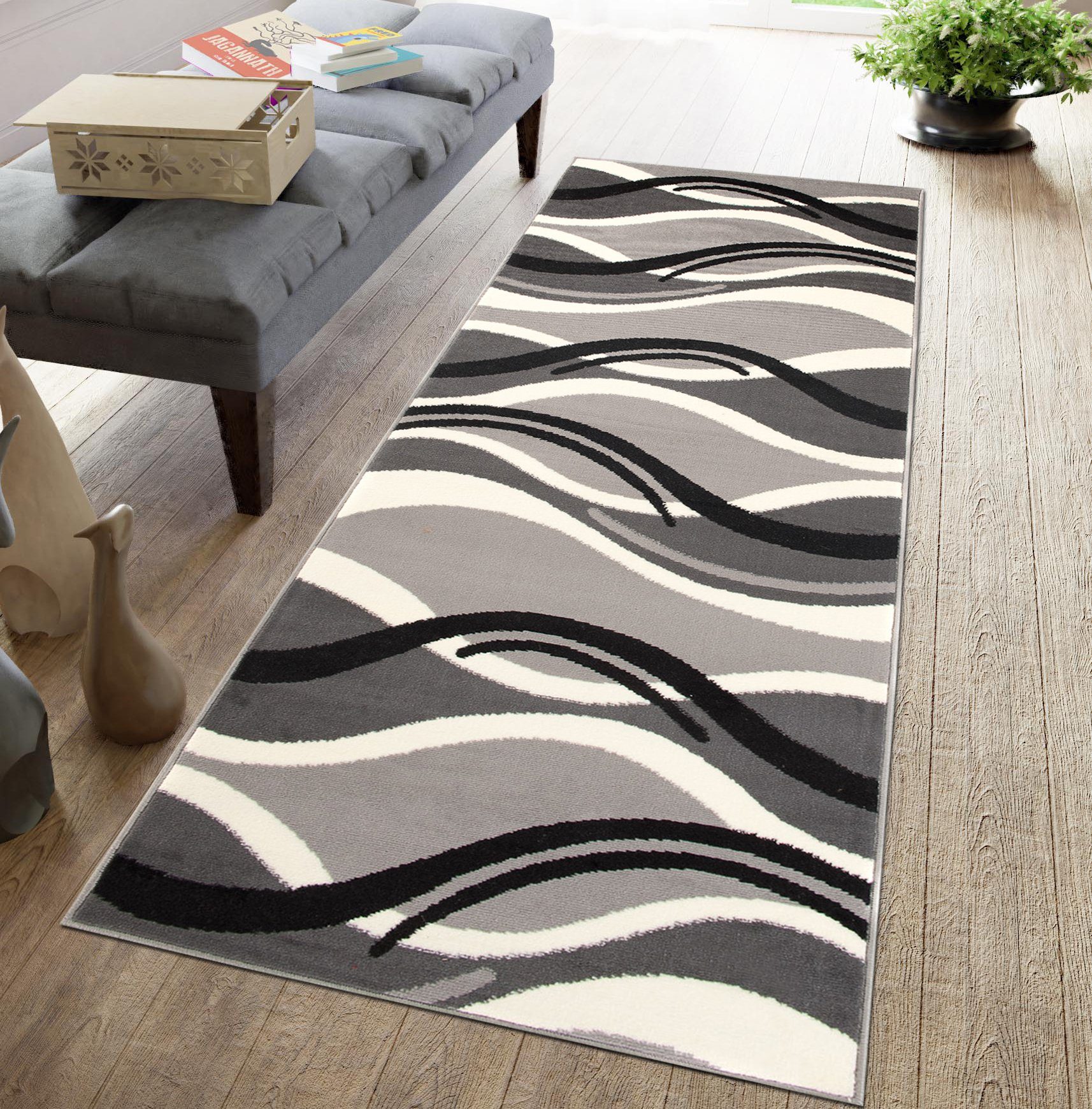 Mazovia Läufer Läufer Flurläufer Modern für günstig online kaufen