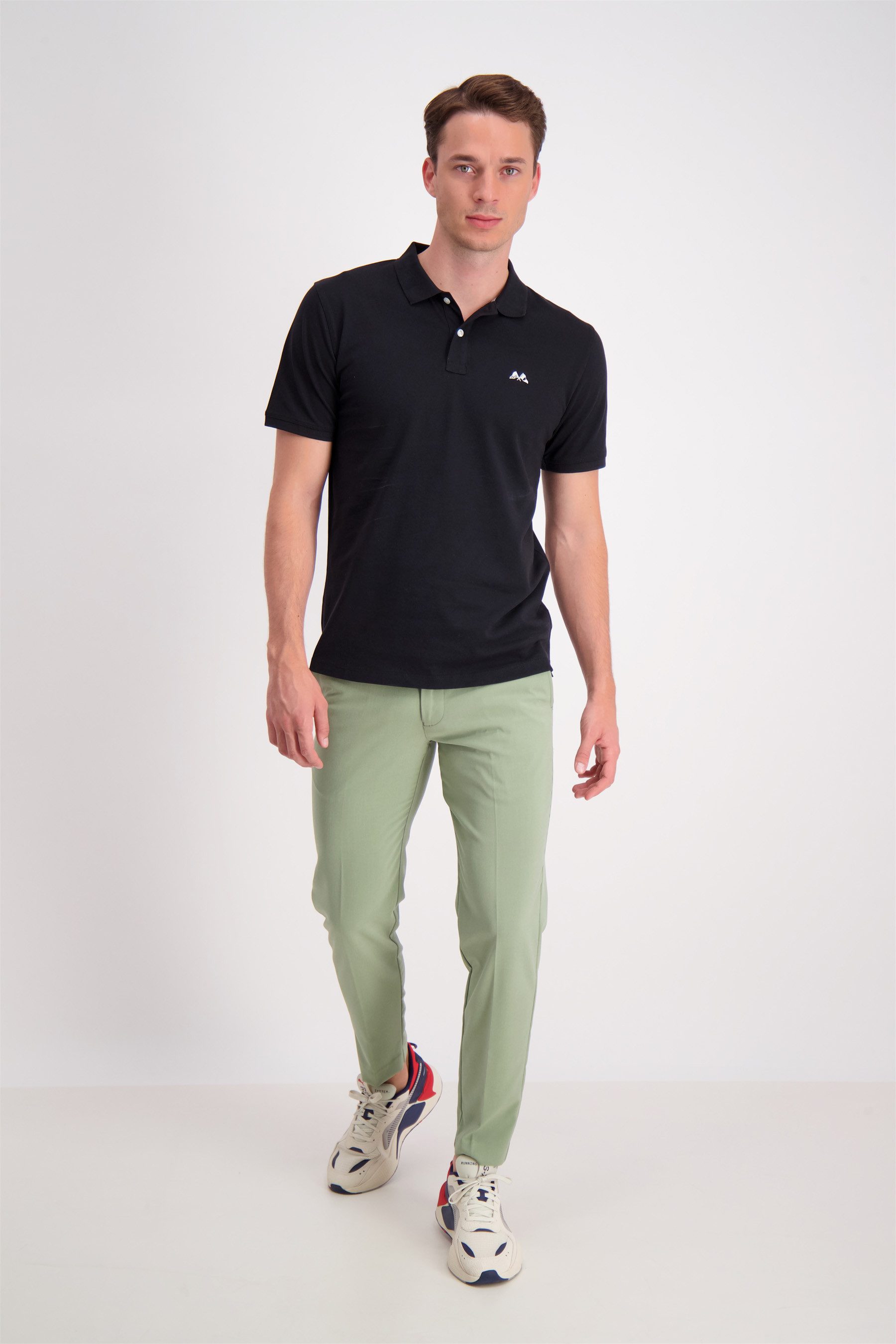 LINDBERGH Poloshirt mit Logostickerei