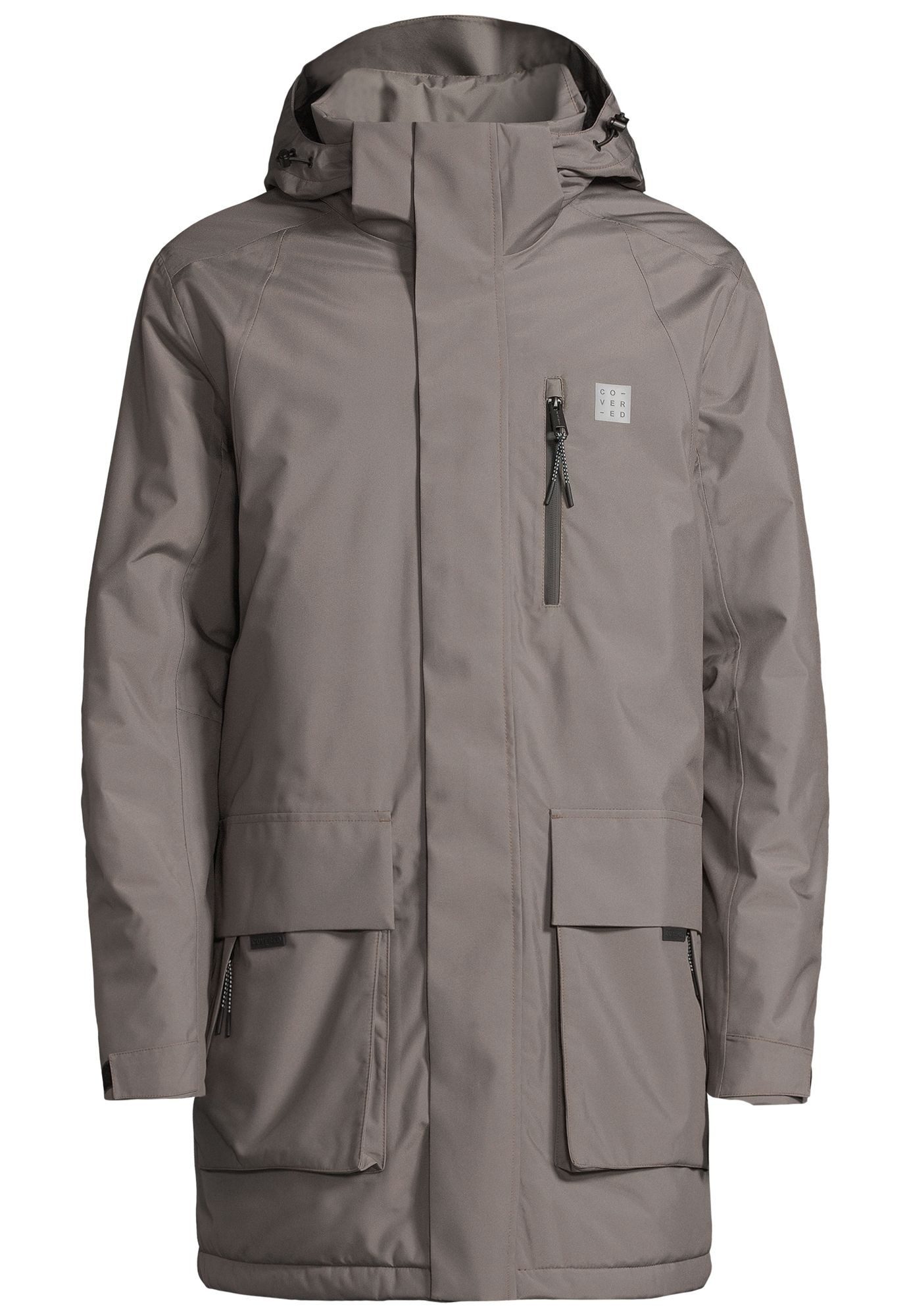 COVERED Funktionsmantel Foster M60183CO Oberstoff wasserdicht: 10.000mm, atmungsaktiv: 3.000g/m²/24h