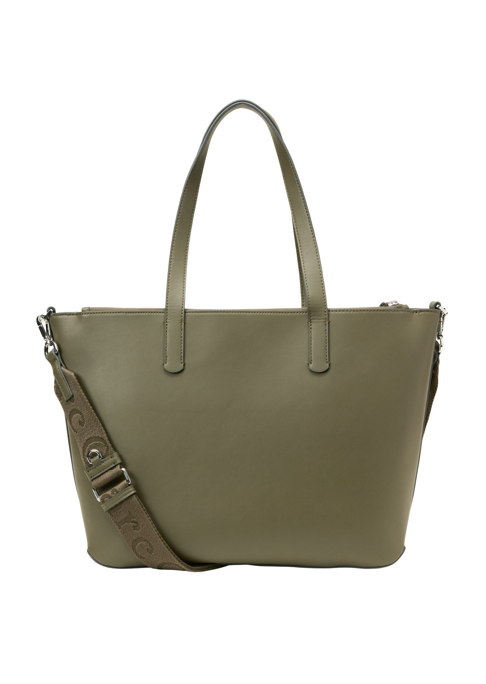 Marc O'Polo Shopper aus einer Lederalternative aus recyceltem Polyester