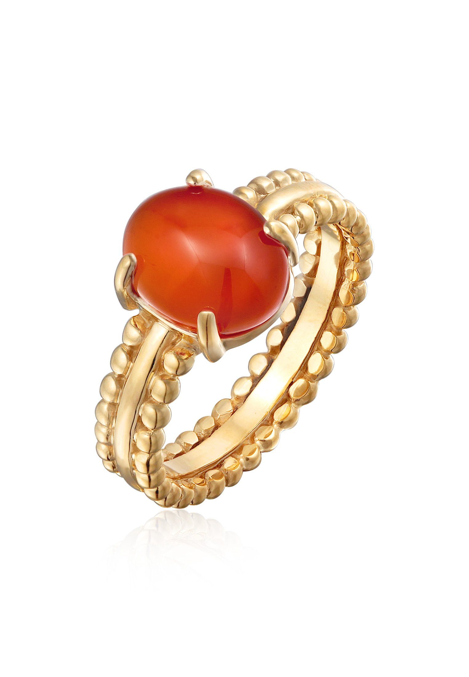 Elli Premium Fingerring Karneol Edelstein 925 günstig online kaufen