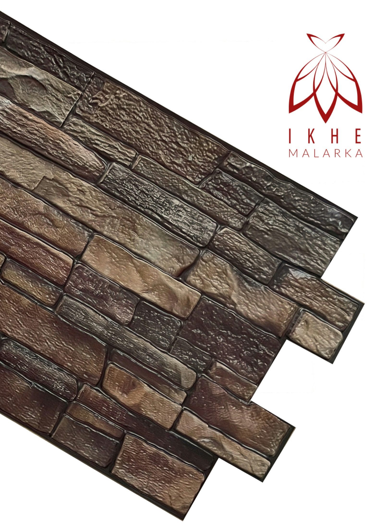 IKHEMalarka 3D Wandpaneel 4qm/10 Stück 3D PVC FLIESEN Wandpaneele, BxL: 50, günstig online kaufen