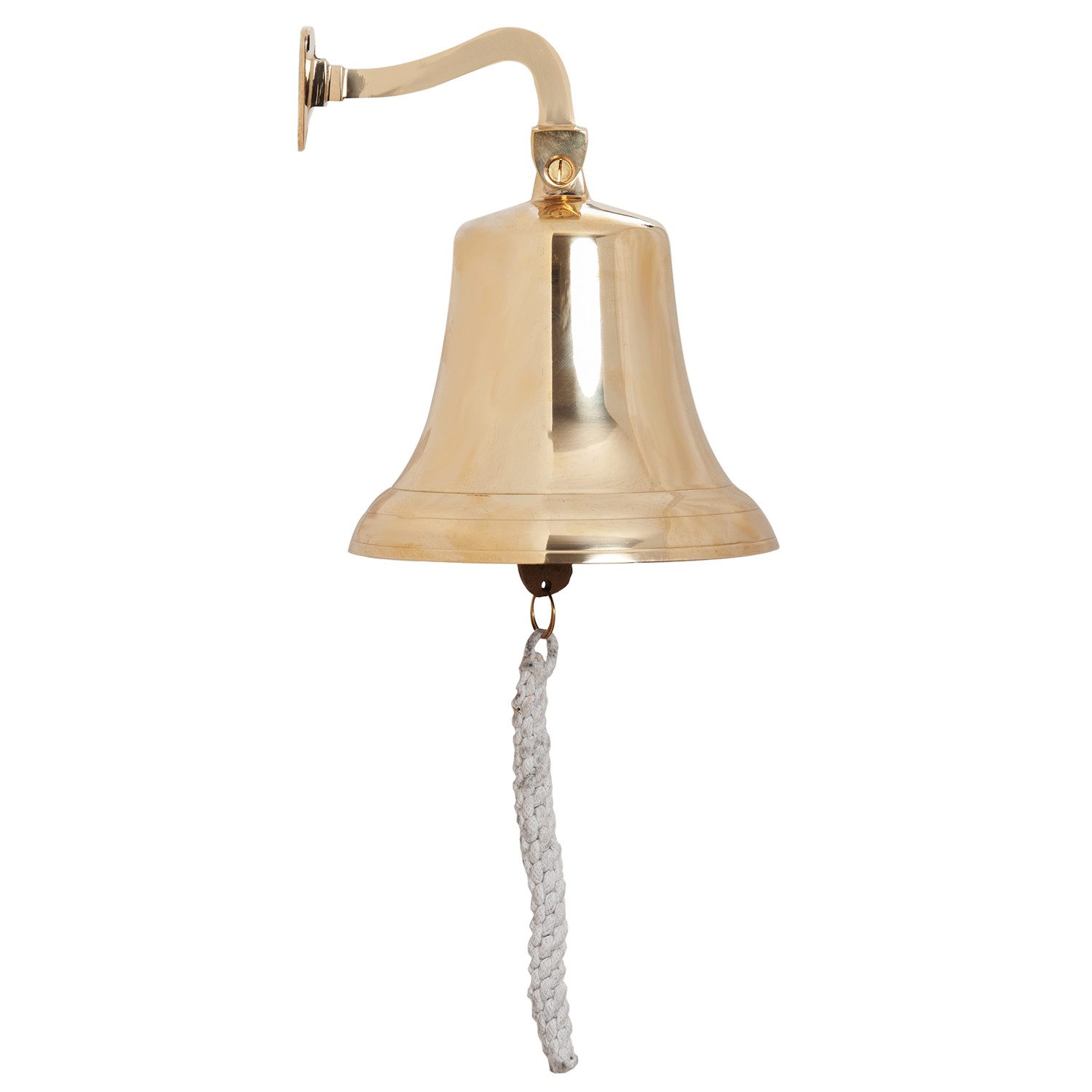 Moritz Glocke Schiffsglocke Messing JAV-4-PL klein ohne Druck, Bronzefiguren Bronze Skulptur Figur Kunstwerk Dekoration Statue