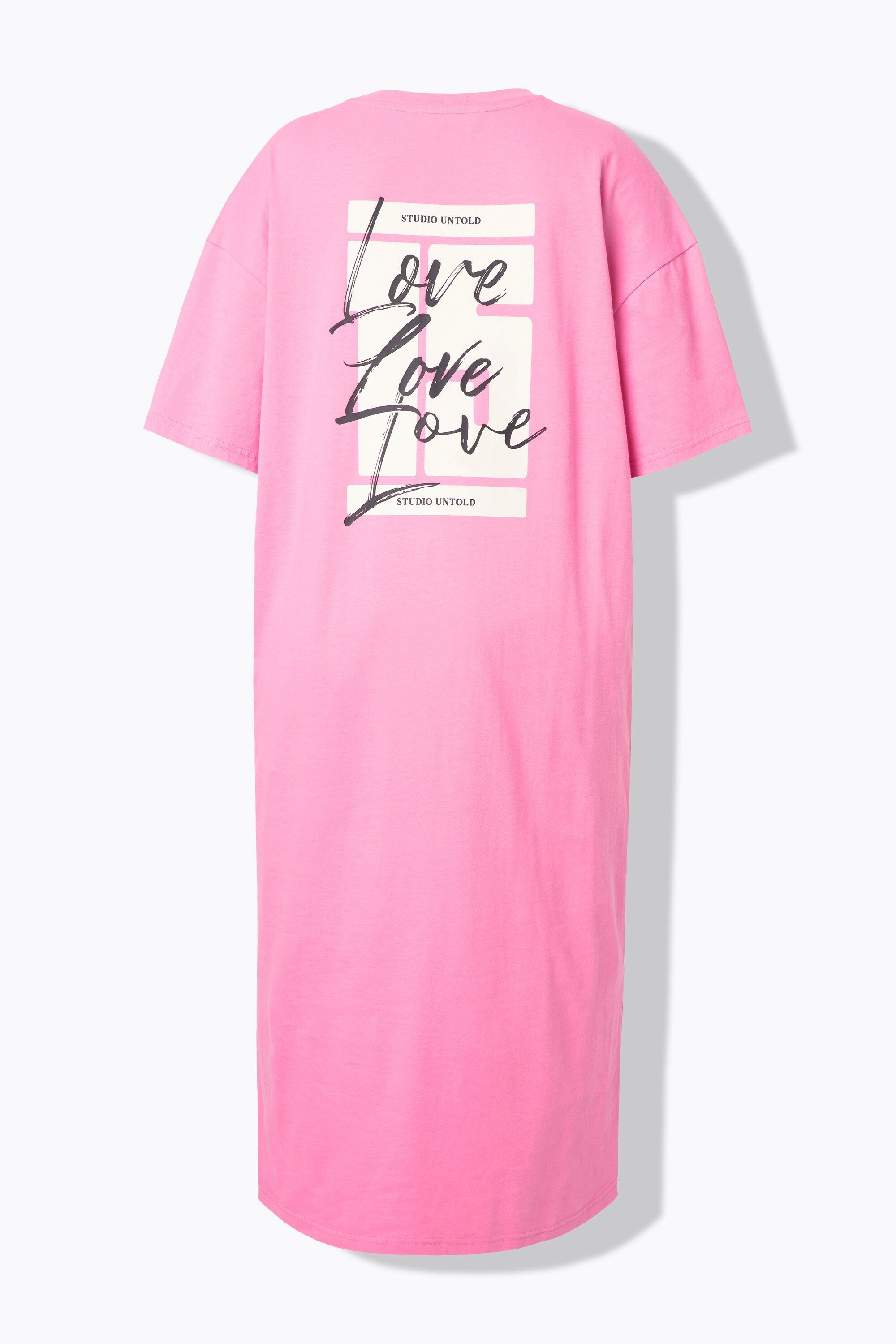 Studio Untold midi dress jersey dress oversized big shirt back print