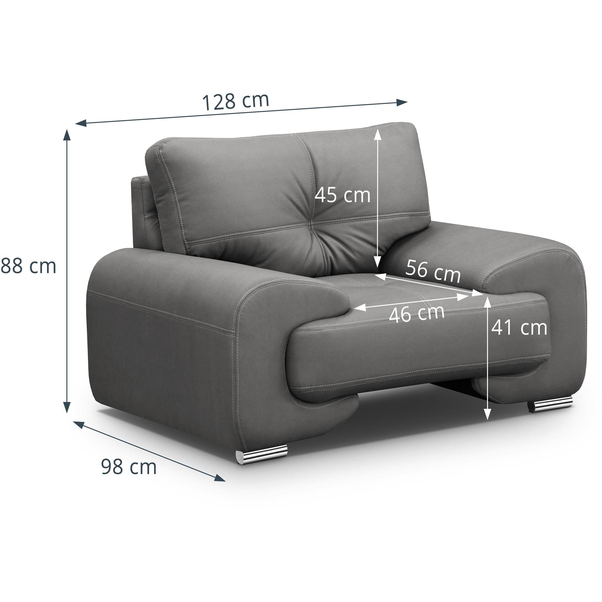 Beautysofa Sessel Maxime lux (Relaxsessel im günstig online kaufen