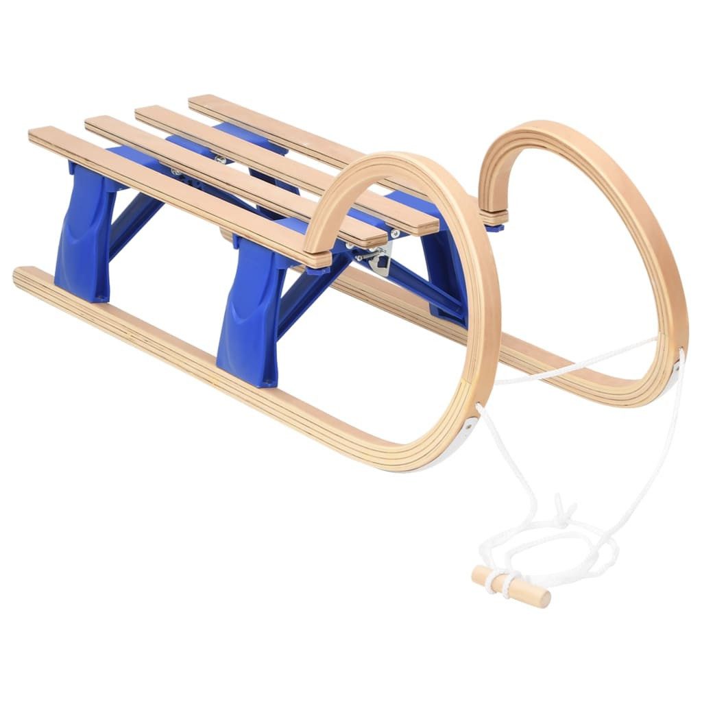 vidaXL Санки Klappschlitten 110 cm Sperrholz Сани Schnee Санки