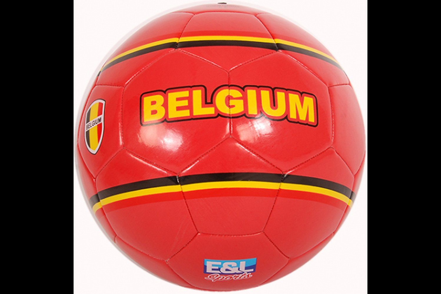 Fußball Frankreich oder Belgien - blau oder rot - Größe: 5 - Standardmodell