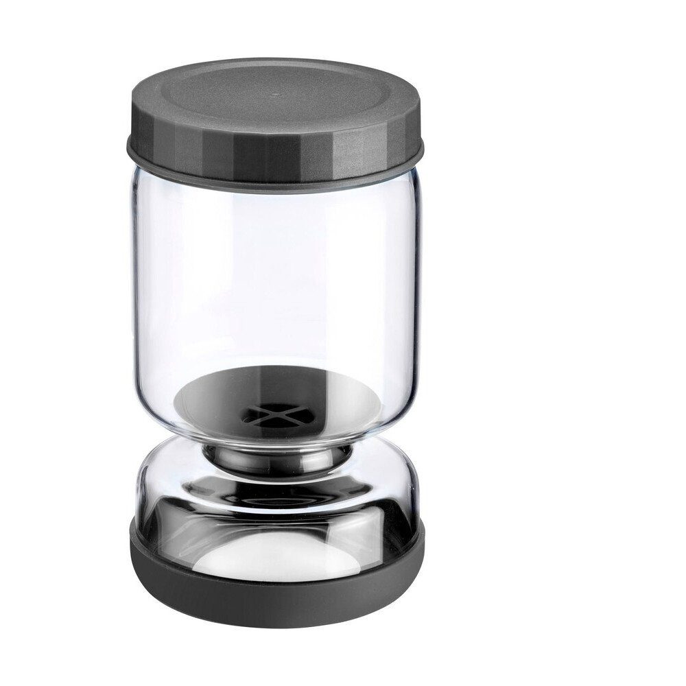WESTMARK Glas Abtropfglas 0,9 l klar, 1-tlg., Borosilikatglas, Silikon, Polypropylen, Abtropfglas, Ø10,5cm, Borosilikatglas, klar