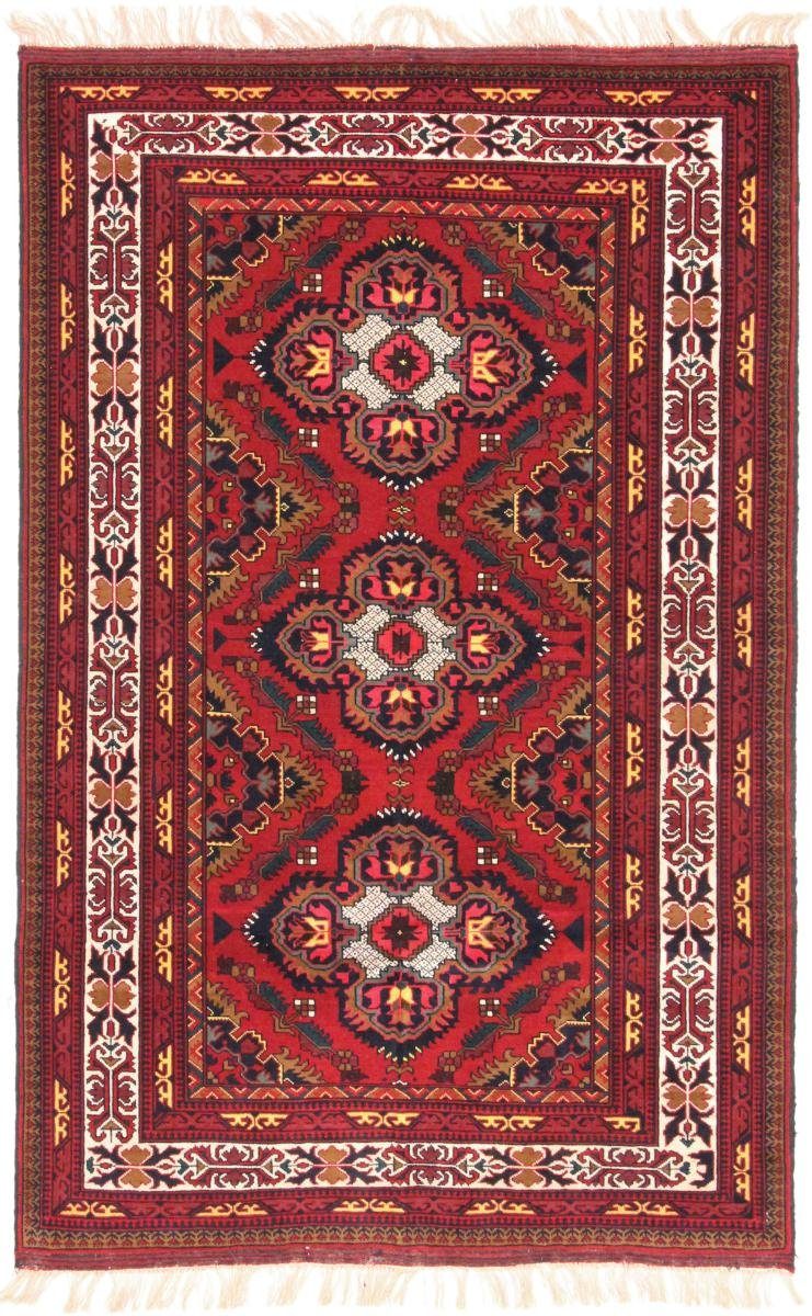 Orientteppich Shirwan 94x144 Handgeknüpfter Orientteppich, Nain Trading, rechteckig, Höhe: 12 mm