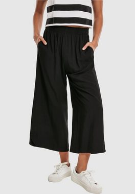 URBAN CLASSICS Bequeme Jeans Urban Classics Damen Ladies Wide Viscose Culotte (1-tlg)