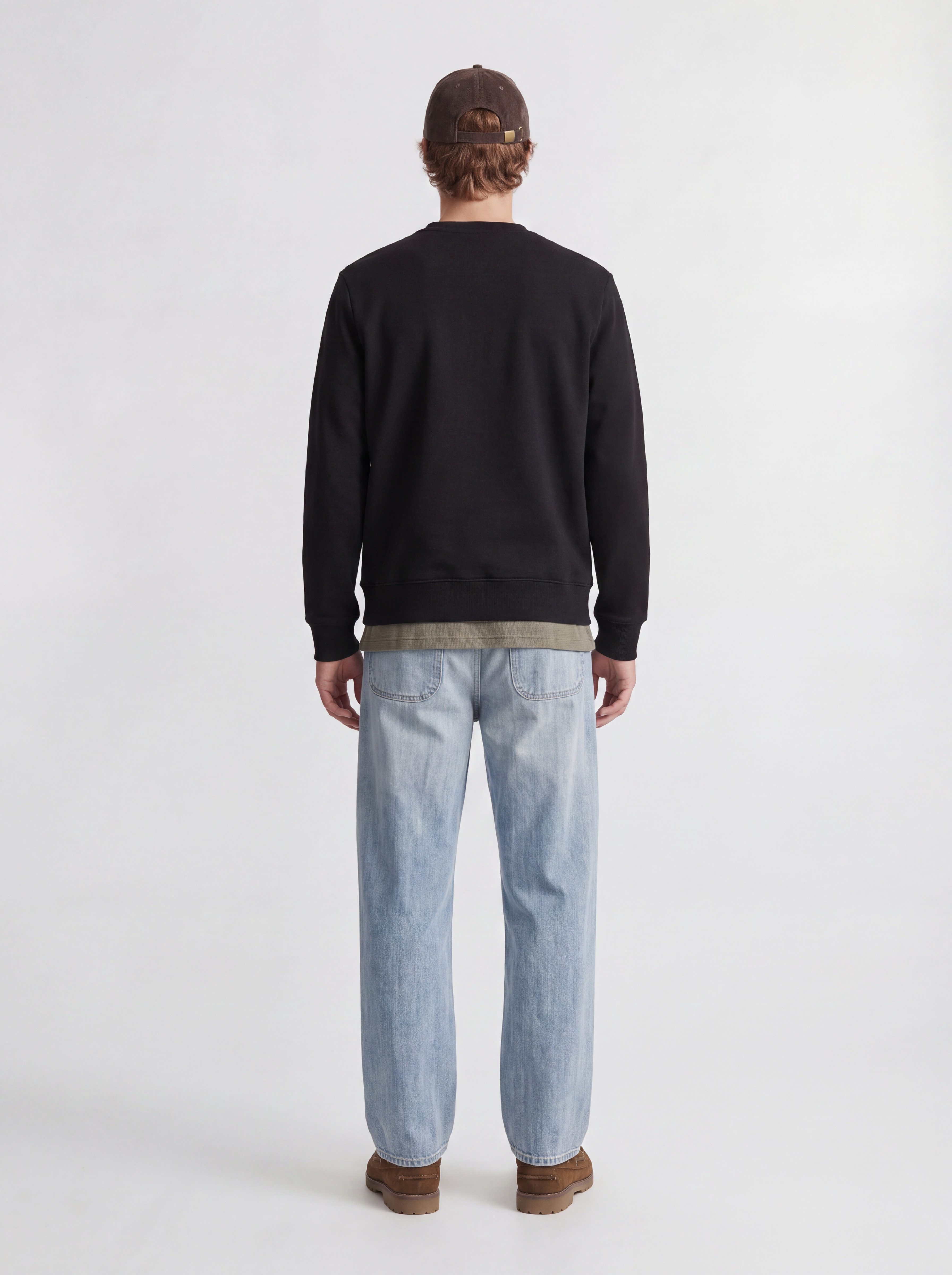 Jack & Jones Sweatshirt JJRUSH SWEAT CREW NECK Baumwollmischung, regular fit