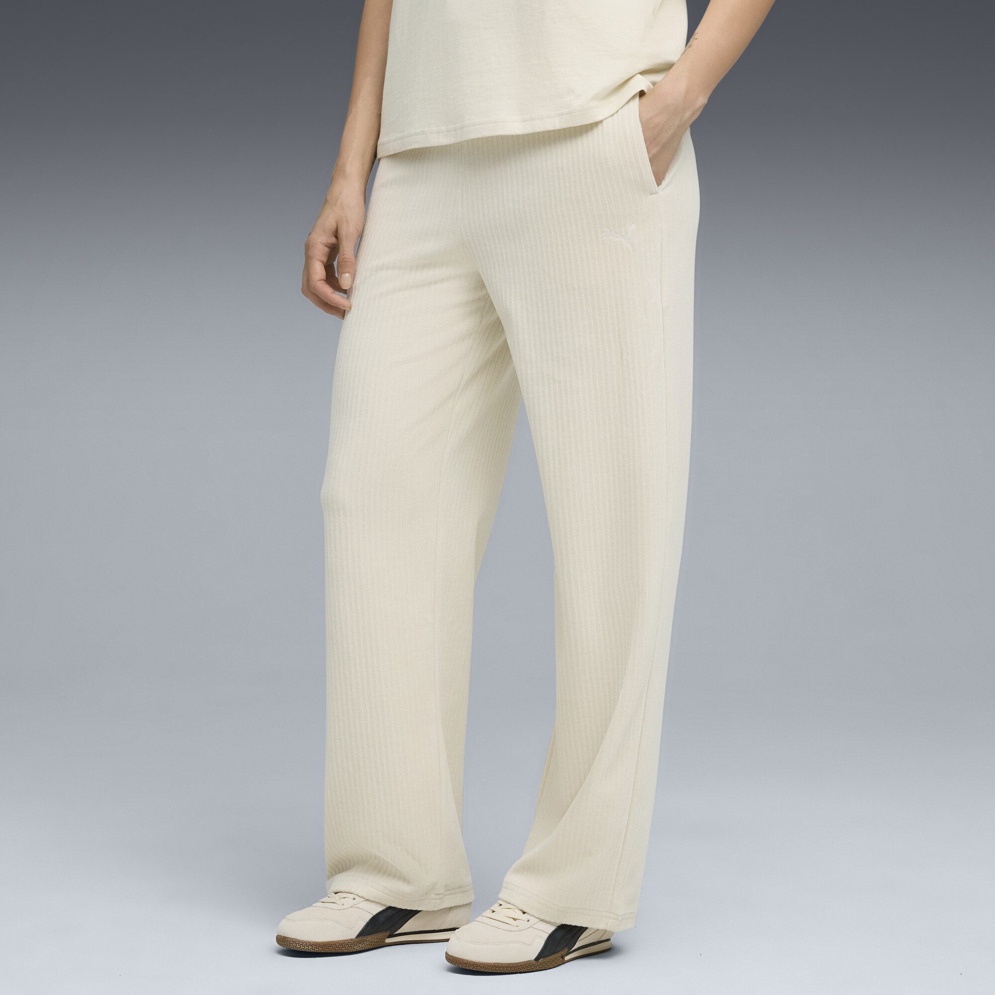 PUMA Sporthose Essentials Elevated Straight Leg Hose Damen günstig online kaufen