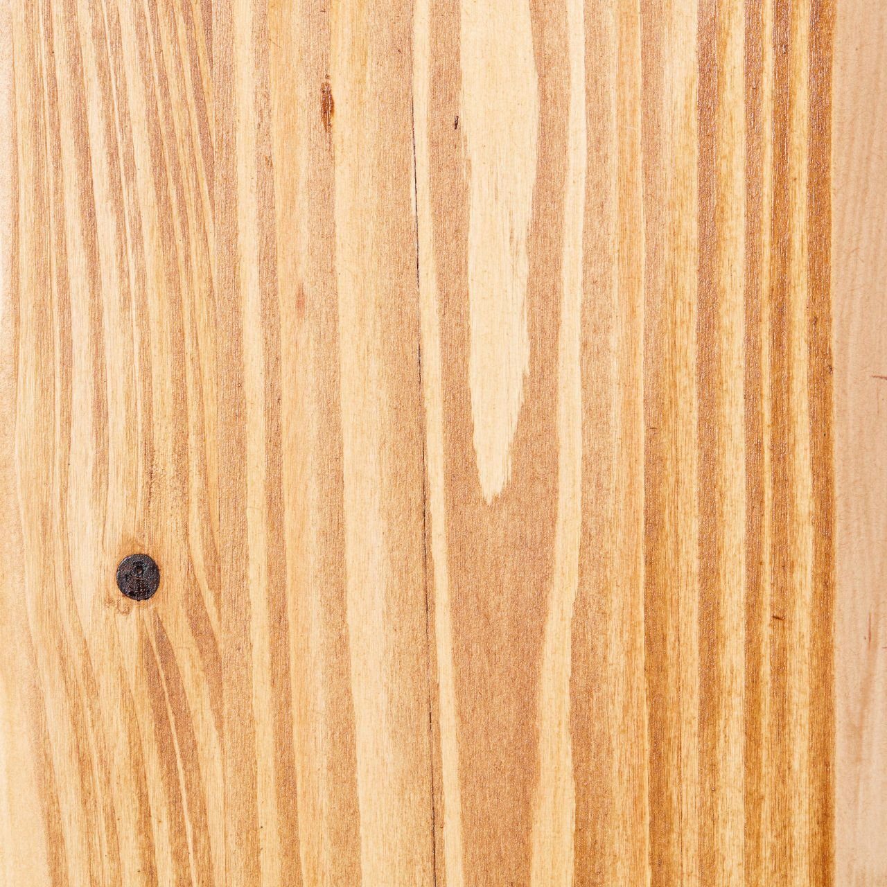 Brilliant LED Wandleuchte Feingold, LED wechselbar, Warmweiß, 100 cm Höhe, Holz/Metall, kiefer gebeizt