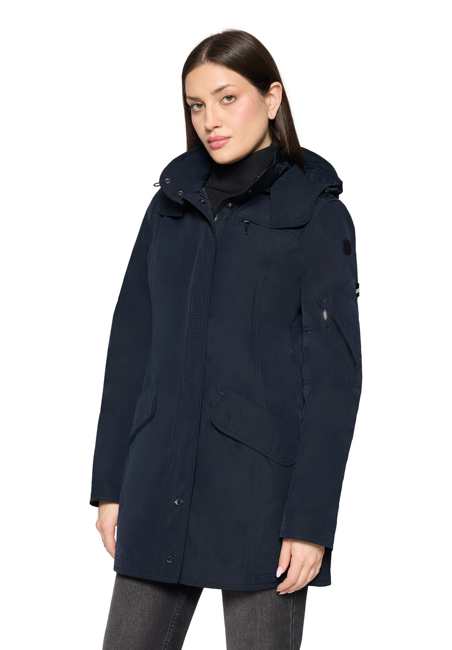 Gil Bret Outdoorjacke mit Kapuze günstig online kaufen