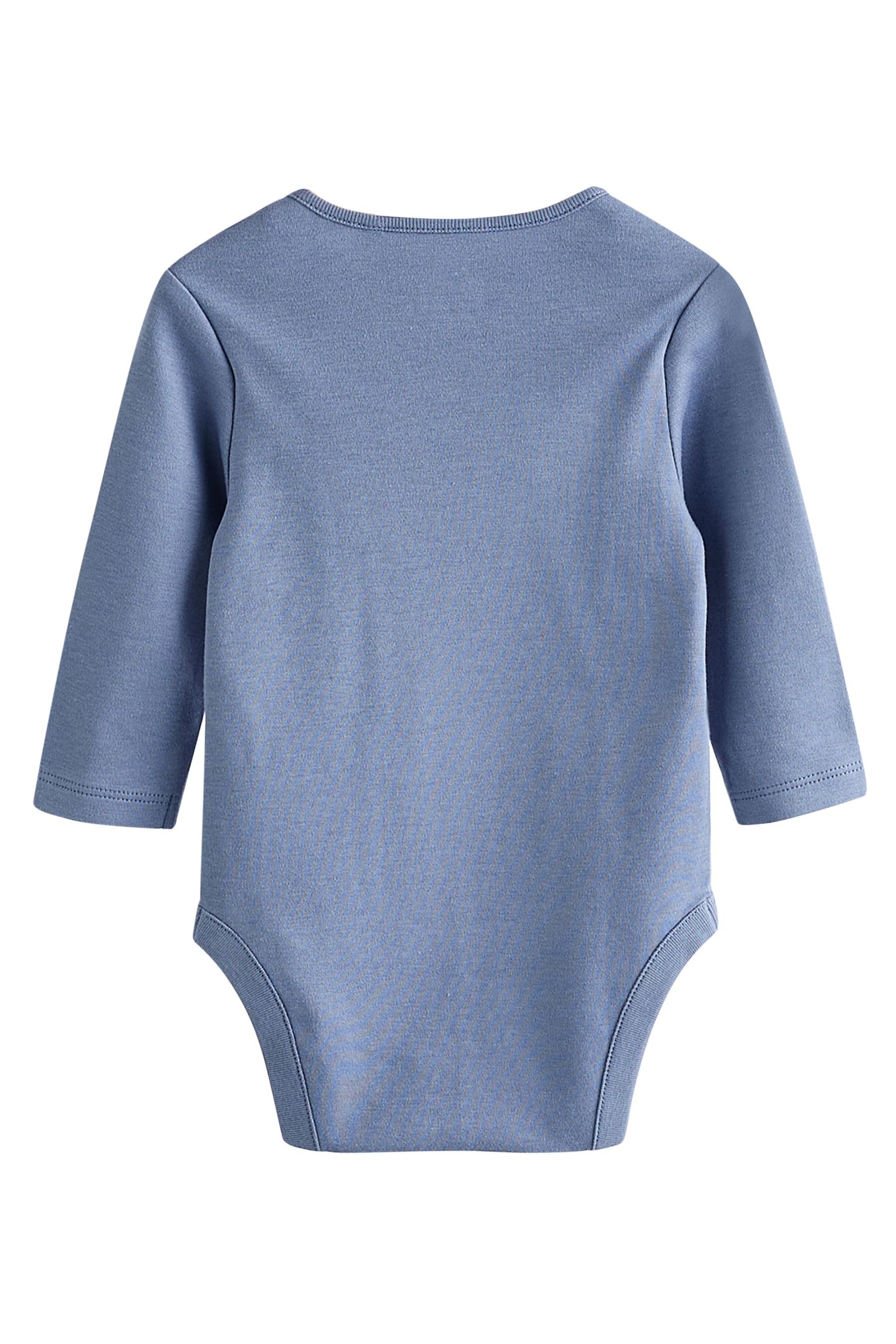 Next Langarmbody Langärmelige Babybodys im 5er-Pack (5-tlg)