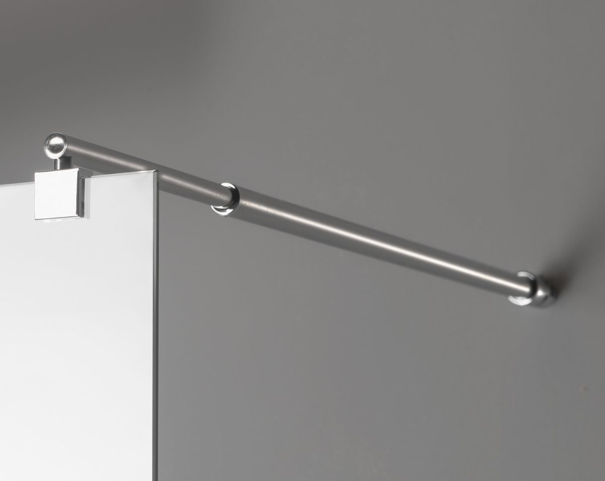Aqualine Sanitär-Installationsset Stütze für Duschabtrennungen WALK-IN WI, Aqualine-NDWI-01