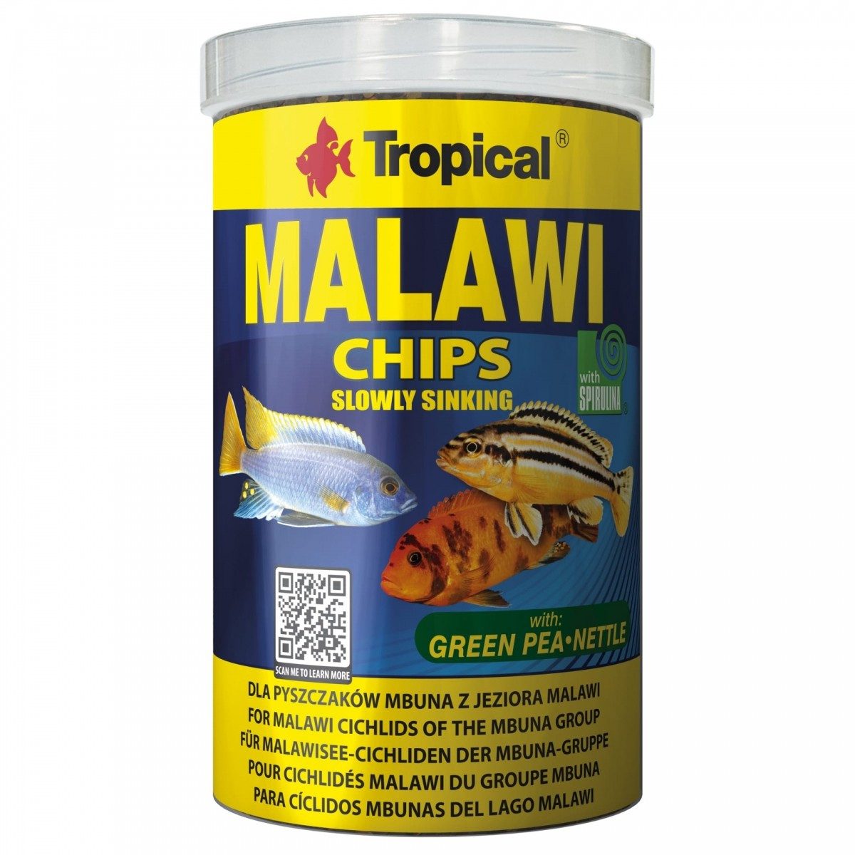 Tropical Malawi Chips, für: Malawi-Buntbarsche