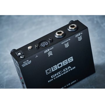 Boss by Roland E-Gitarre GKC-DA, Digital, zu, Analog Wandler, mit BGK-15 Serial Kabel und Tuch