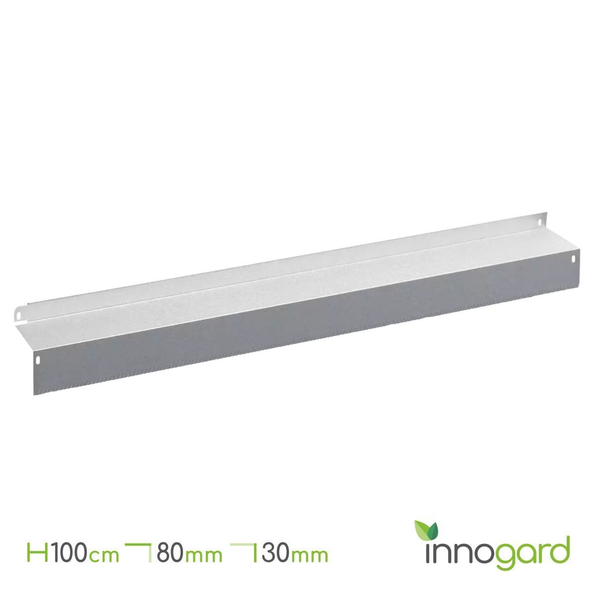 innogard Rasenkante innogard Rasenkante Comfort XXL Alu-Zink 100 x 10 x 8 cm
