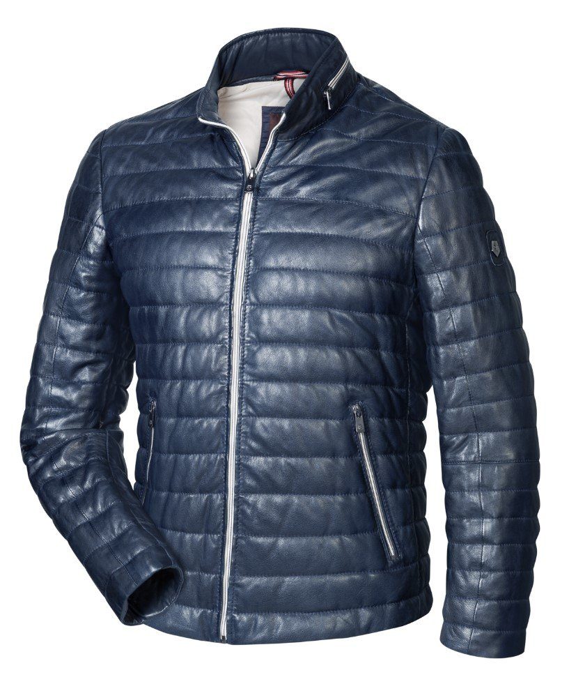 Milestone Lederjacke Tereno Steppjacke aus softem Lammleder