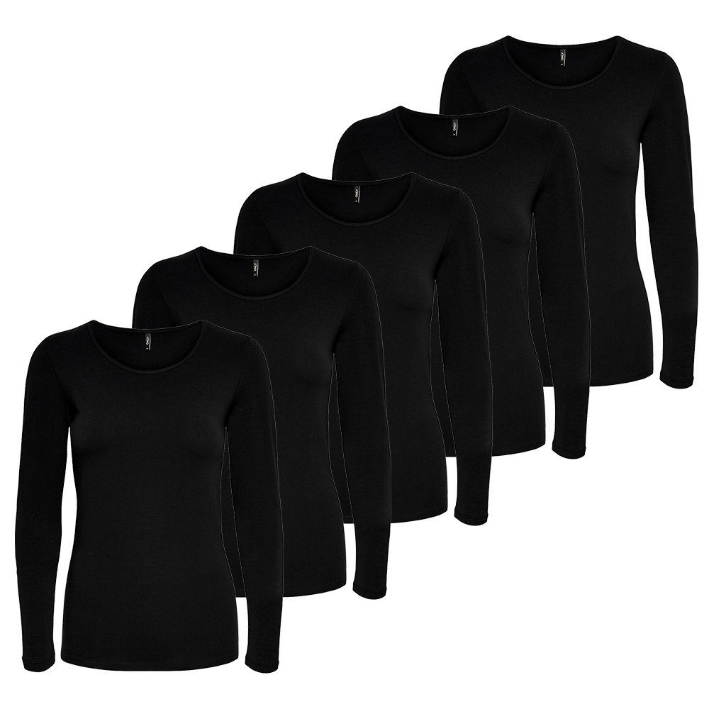 3er Pack Langarmshirts für Damen online kaufen | OTTO | V-Shirts
