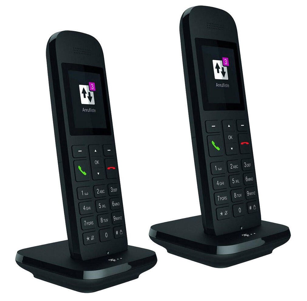 Telekom Telekom Speedphone 12 schwarz Schnurloses DECT-Telefon
