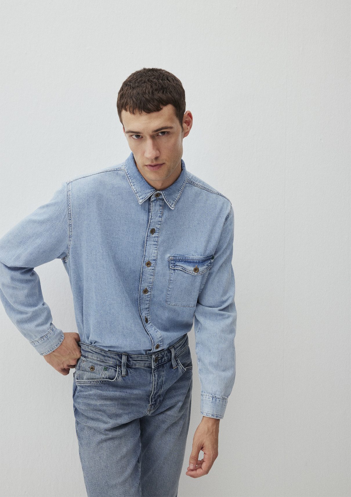 Mavi Jeanshemd TYLER Hemd Denim