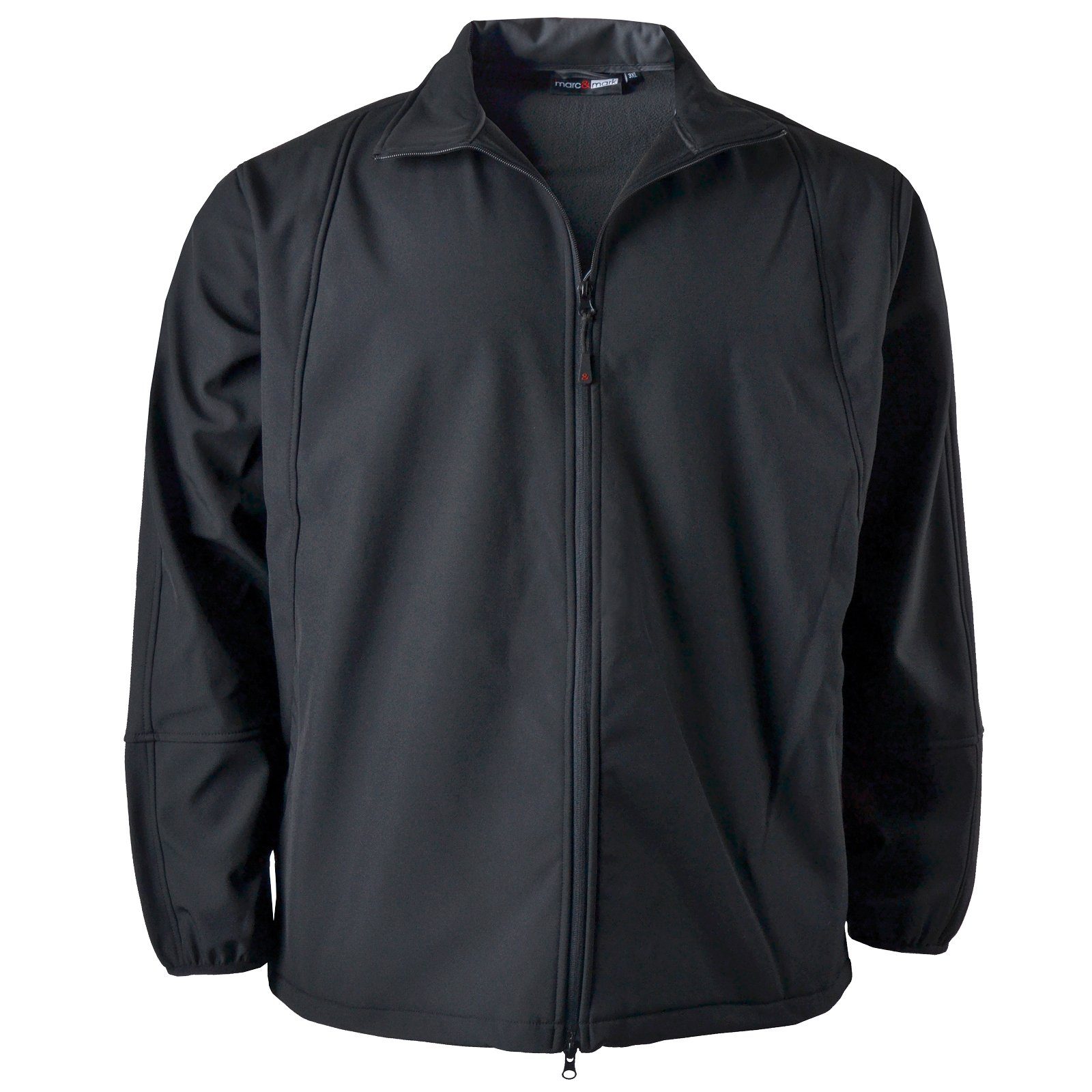 ABRAXAS Softshelljacke Übergrößen Herren Softshelljacke Arosa schwarz Marc&Mark by Abraxas