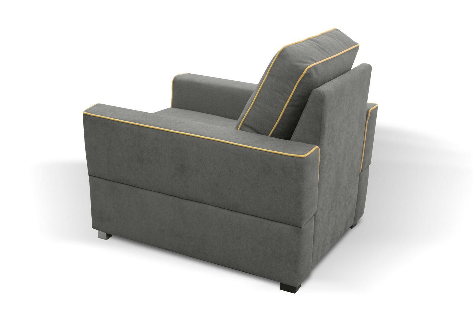 Sitzer Neu Textil Polster Designer 1 JVmoebel Fernseh Sessel, Moderner Sofa Couch Sessel Sofas