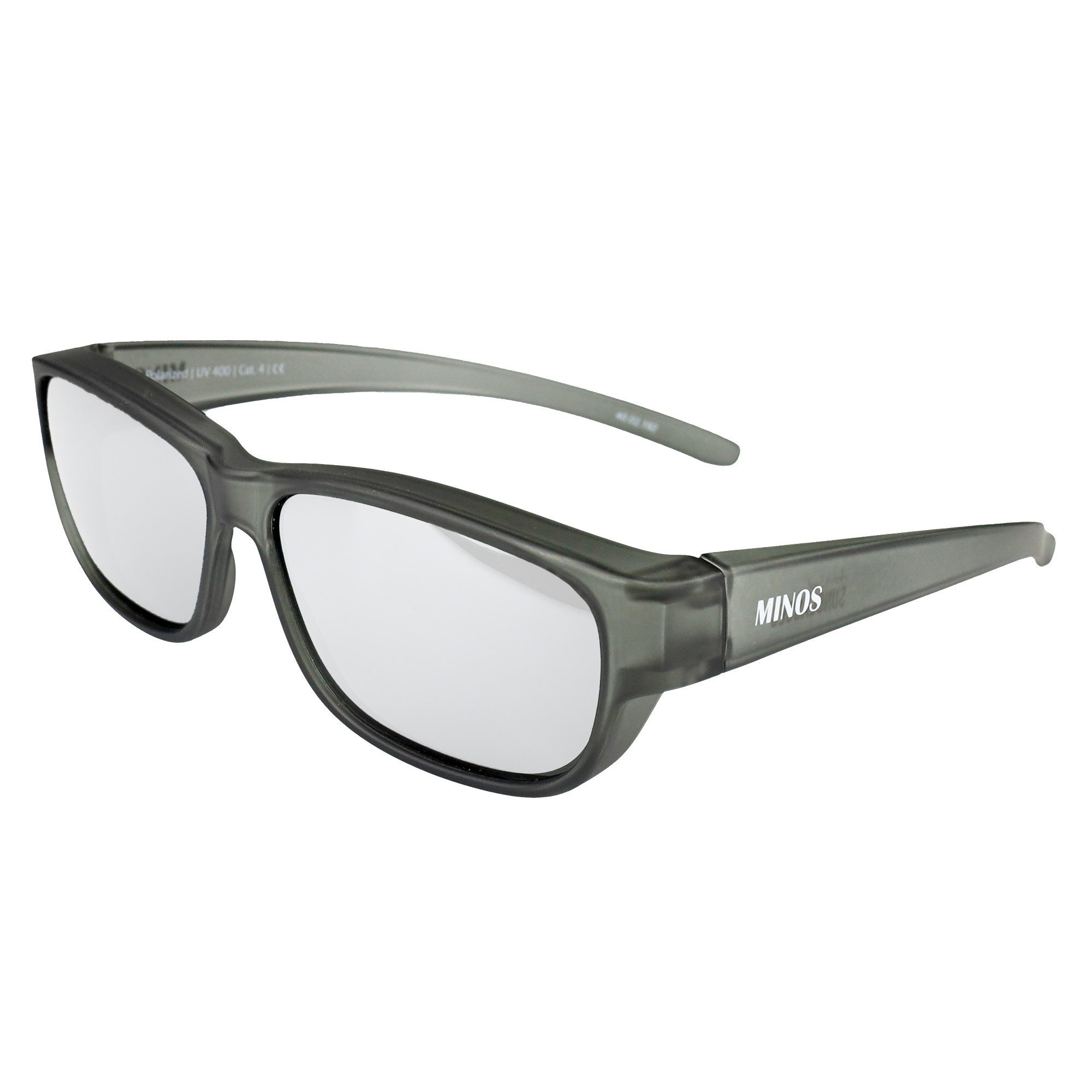 ActiveSol SUNGLASSES Sonnenbrille Überziehsonnenbrille Minos (inklusive Schiebebox und Brillenputztuch) Lotuseffekt