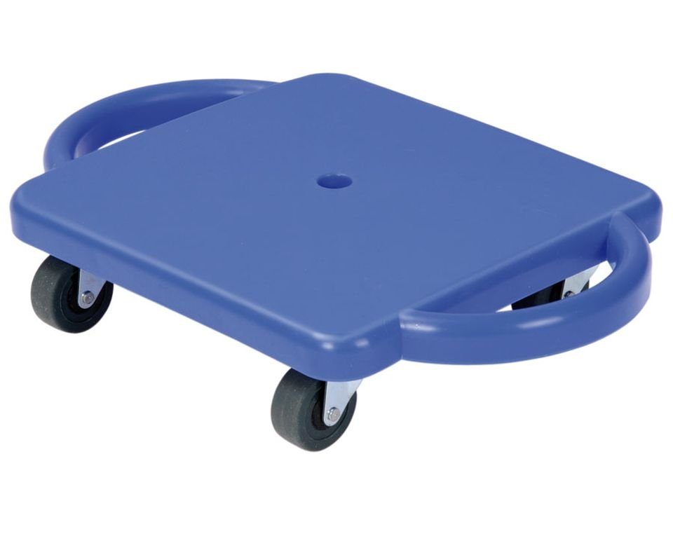 Betzold Rollbrett Kleines Rollbrett mit Flüster-Rollen – Leises Rollbrett