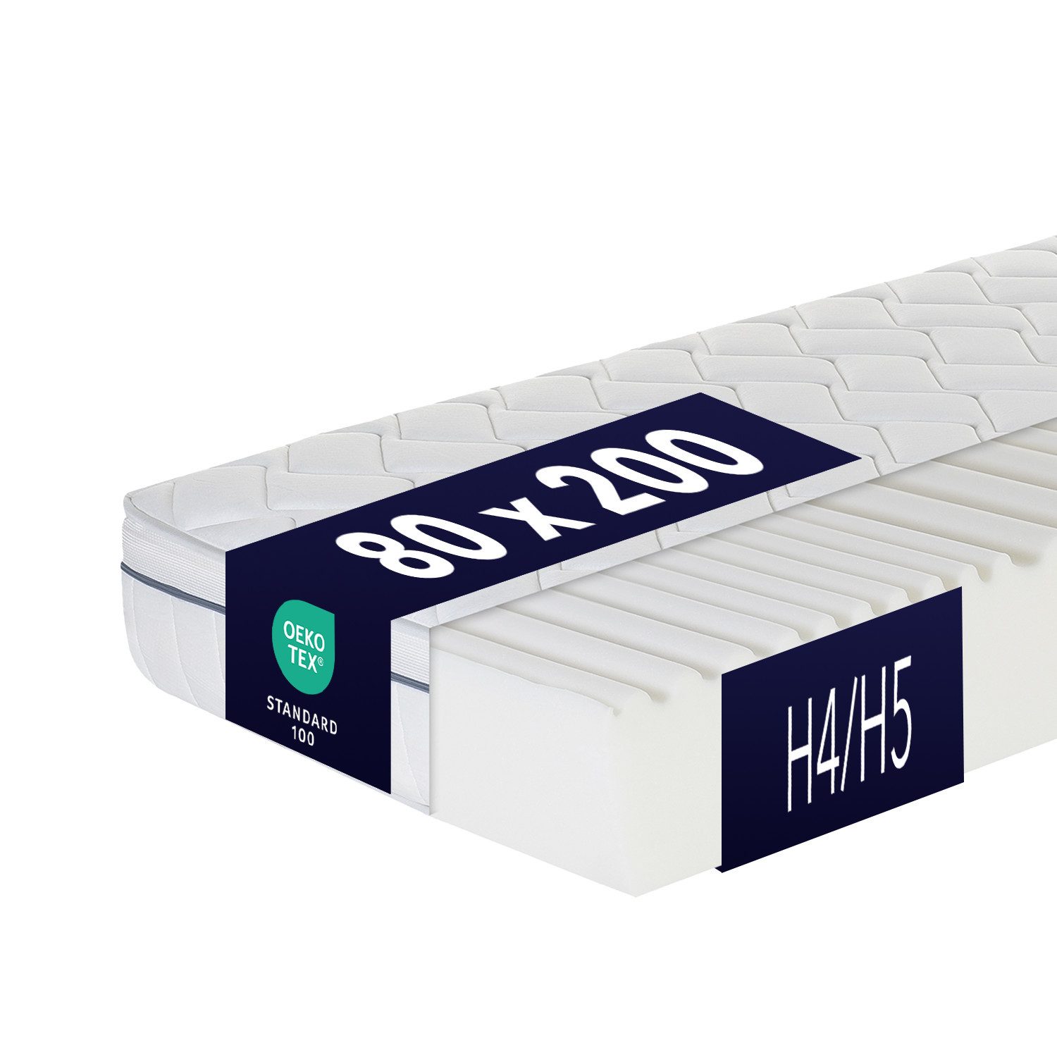 Kaltschaummatratze, ALX - Deluxe, 23 cm hoch, Wendematratze mit weicher & f günstig online kaufen