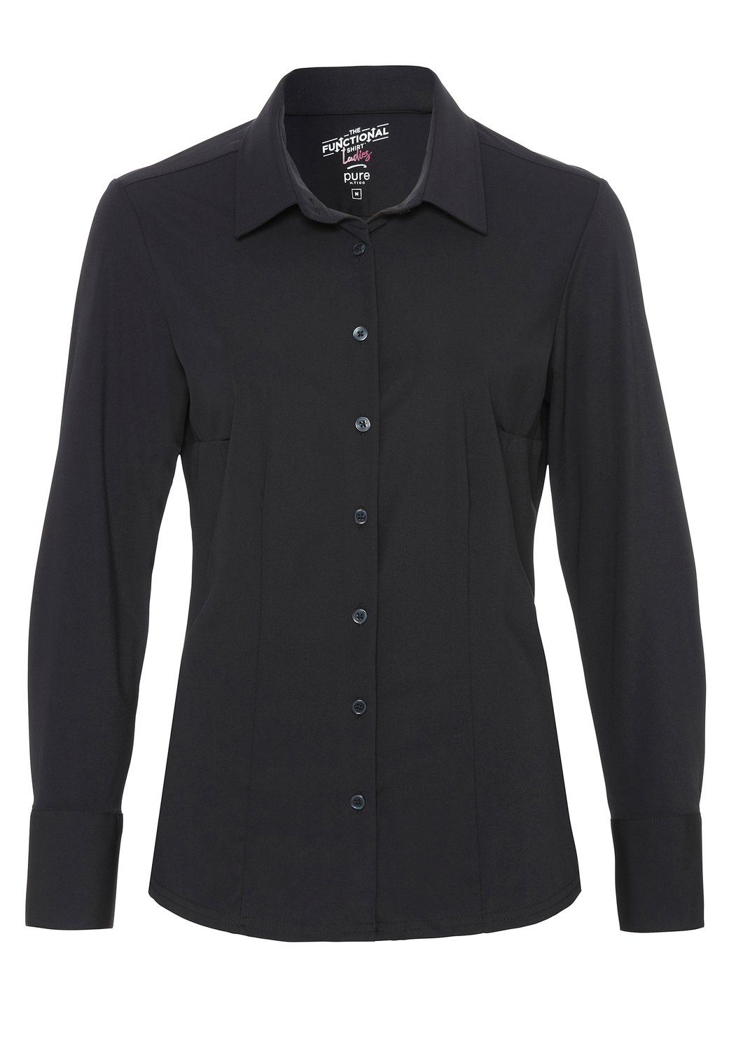 Pure Blusenshirt PURE- Functional Bluse slim fit La