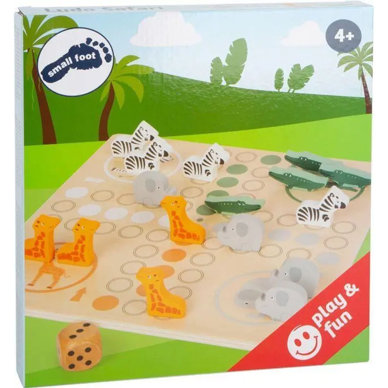 Small Foot Spiel Ludo "Safari"