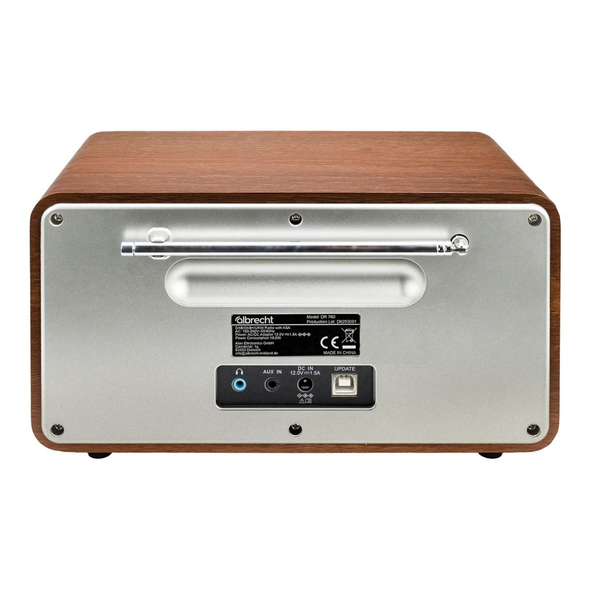 Albrecht DR 760 DAB+/UKW Radio mit ASA Radio – Bild 3 von 5