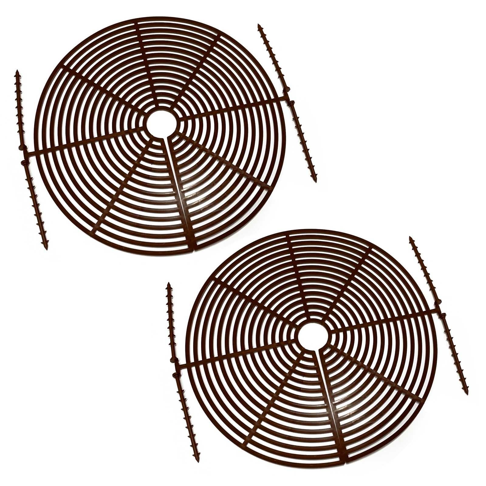 HAC24 Blumentopf Blumentopfgitter Kunststoff Blumentopfschutz Schutzgitter günstig online kaufen