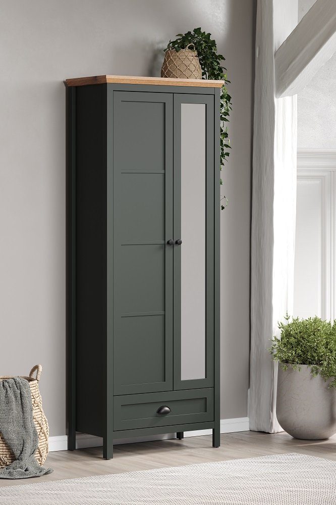 trendteam Garderoben-Set Garderoben-Set Stanton, Tannengrün / günstig online kaufen