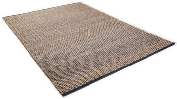 Teppich Braid, TOM TAILOR HOME, rechteckig, Höhe: 7 mm, Flachgewebe, handgewebt, Material: 70% Jute, 30% Baumwolle