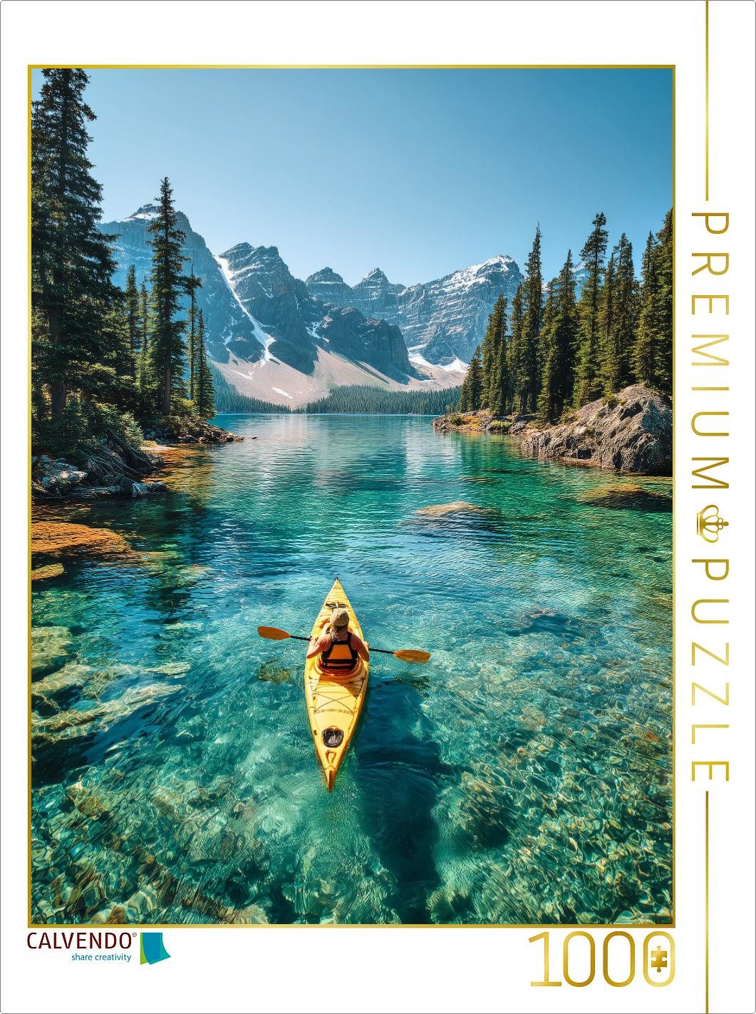 CALVENDO Puzzle CALVENDO Puzzle Jage dem Horizont nach, 1000 Teile Lege-Größe 64x48cm, 1000 Puzzleteile