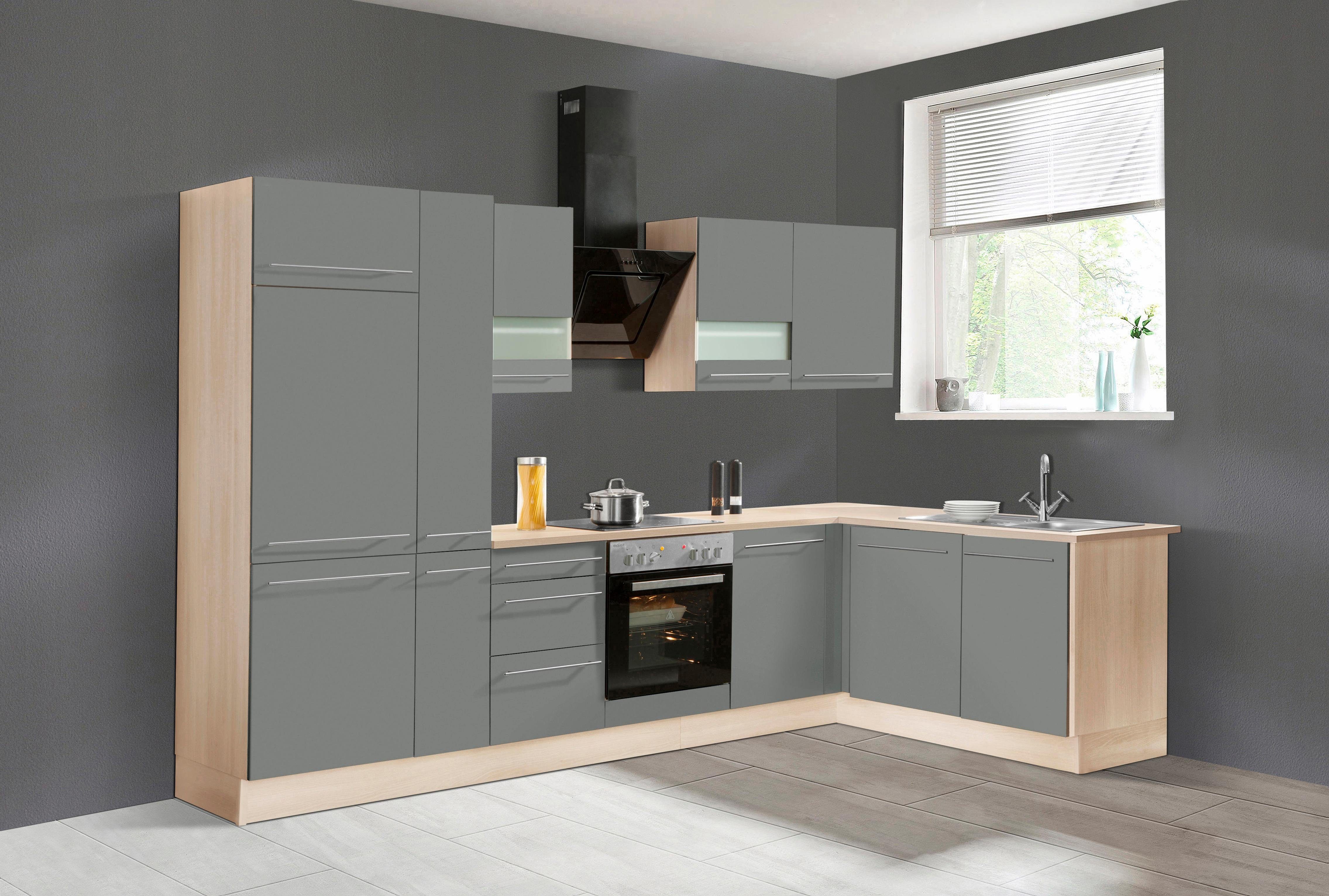 OPTIFIT Winkelküche "Bern" Stellbreite 315x175 cm,wahlweise mit E-Geräten,h günstig online kaufen