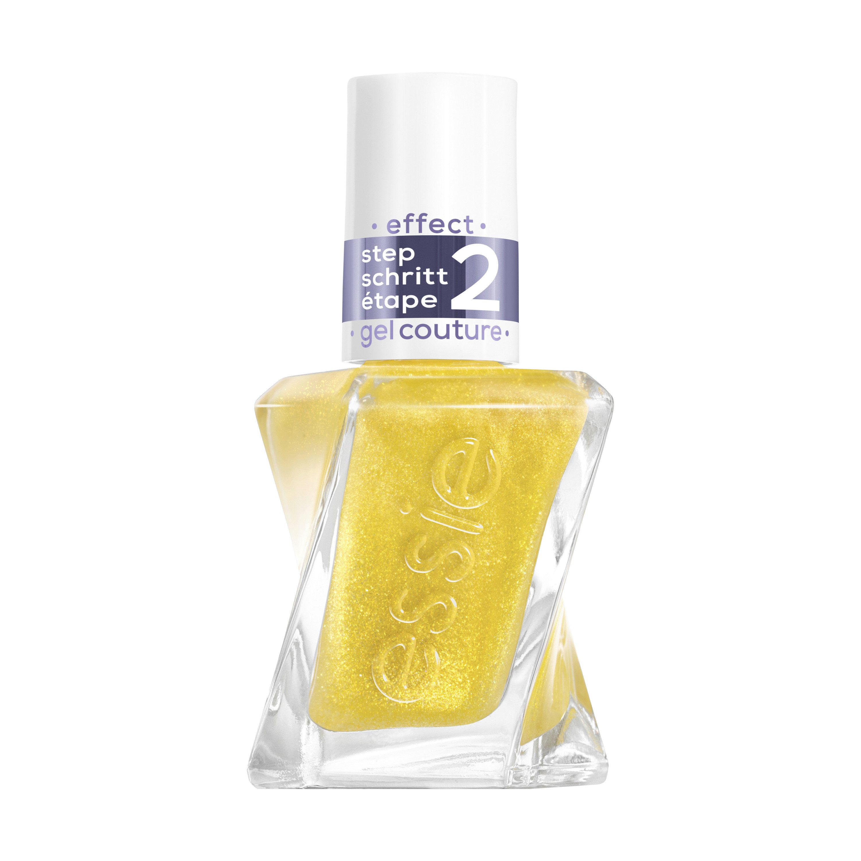essie Überlack TOP COAT GEL COUTURE, mit Glitzerpartikeln, Glanz-Finish