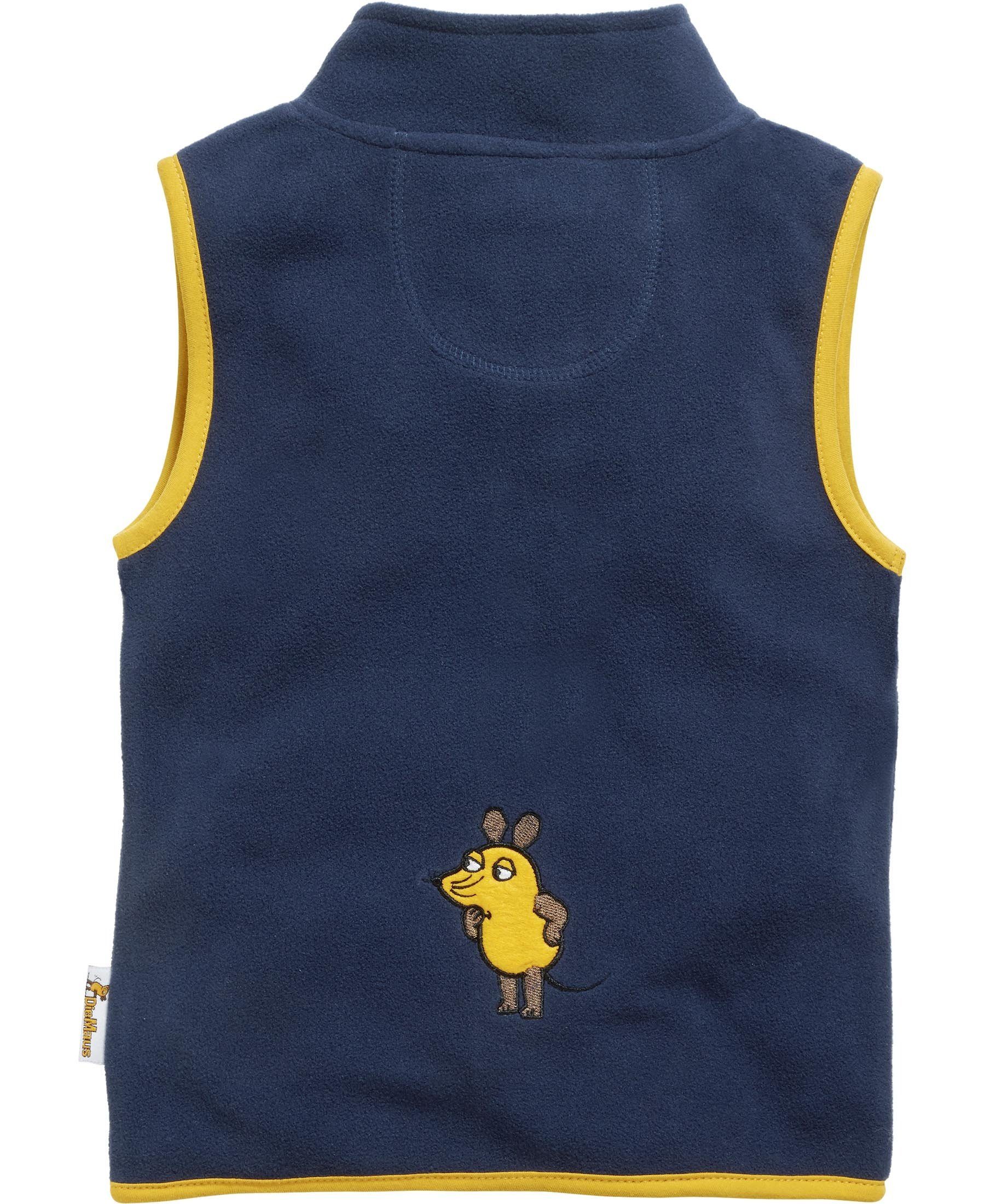 Playshoes Strickfleecejacke Fleece-Weste DIE MAUS – Bild 2 von 3