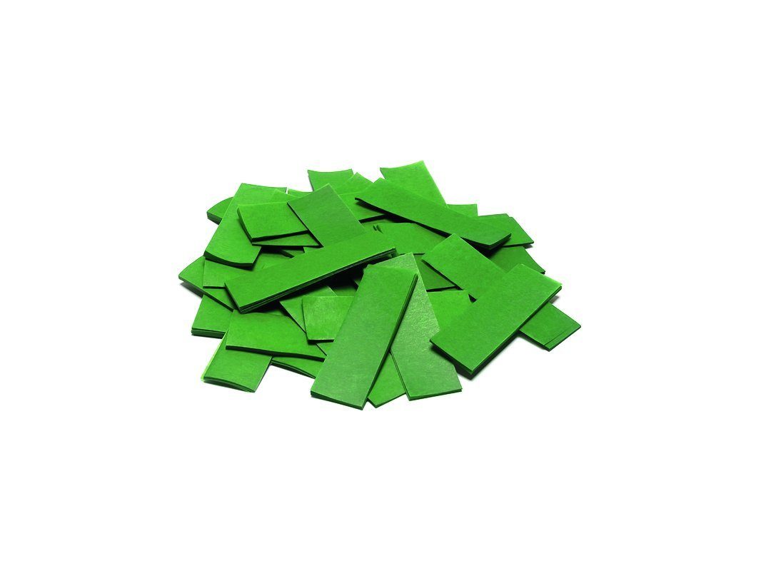 TCM Fx Slowfall 1kg, dunkelgrün rechteckig verschiedene Farben Konfetti erhältlich Konfetti 55x18mm