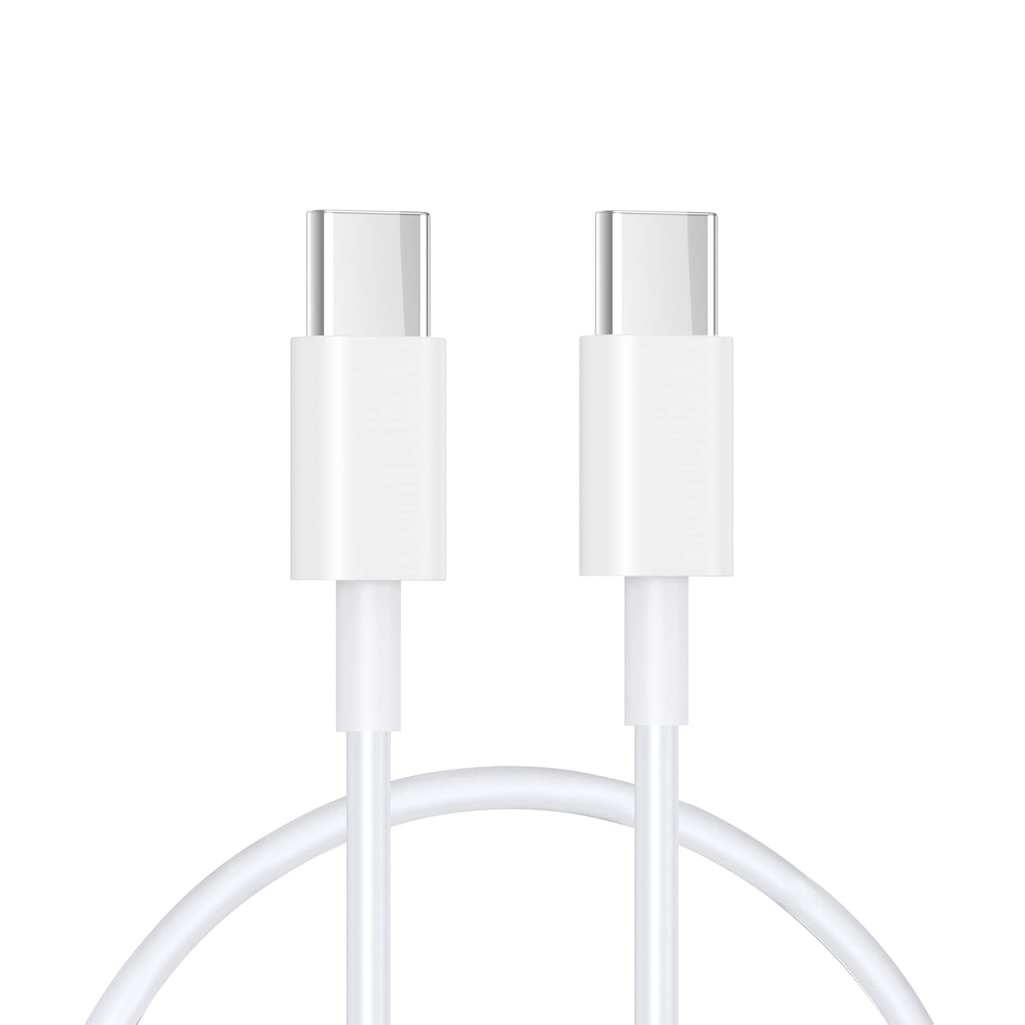 Futurea iPhone Samsung USB-C Kabel 100W Ladekabel 1m 2m USB-C Smartphone-Kabel, USB-C, USB Typ C, USB C, USB Typ C (100 cm), für iPhone 15 16 Pro Max Plus, iPad Mini, Samsung, Android