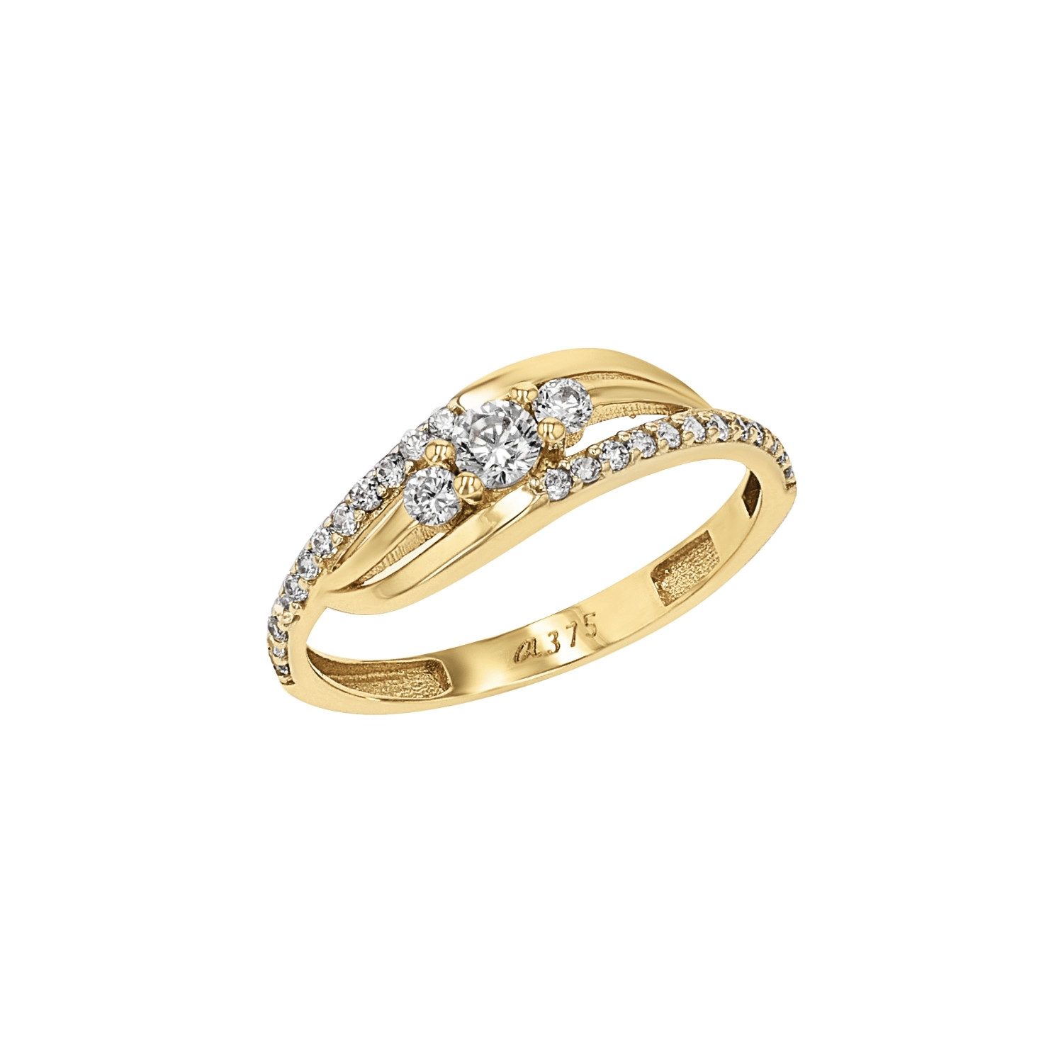 Amor Fingerring, mit Zirkonia (synth)
